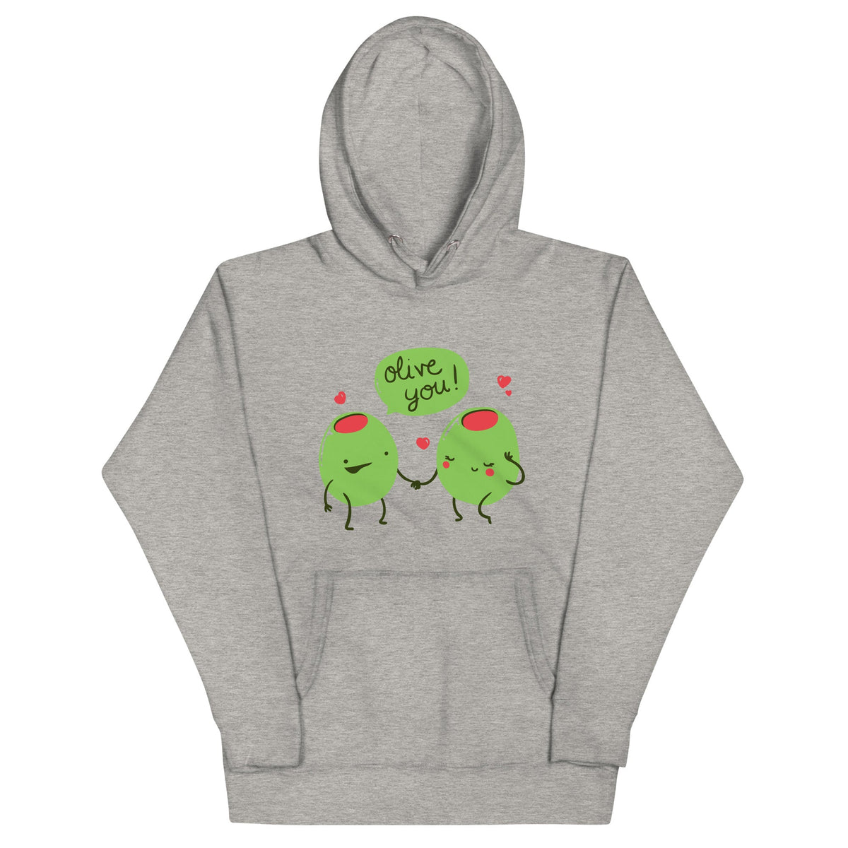 Olive You Unisex Hoodie product image 3