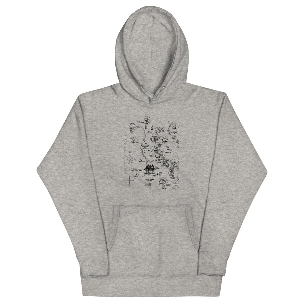 100 Acre Map Unisex Hoodie product image 1