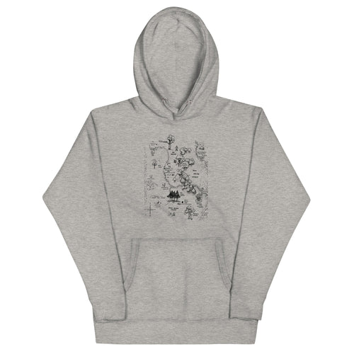 100 Acre Map Unisex Hoodie product image 1