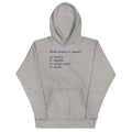 What Floats In Water? Unisex Hoodie product image 1