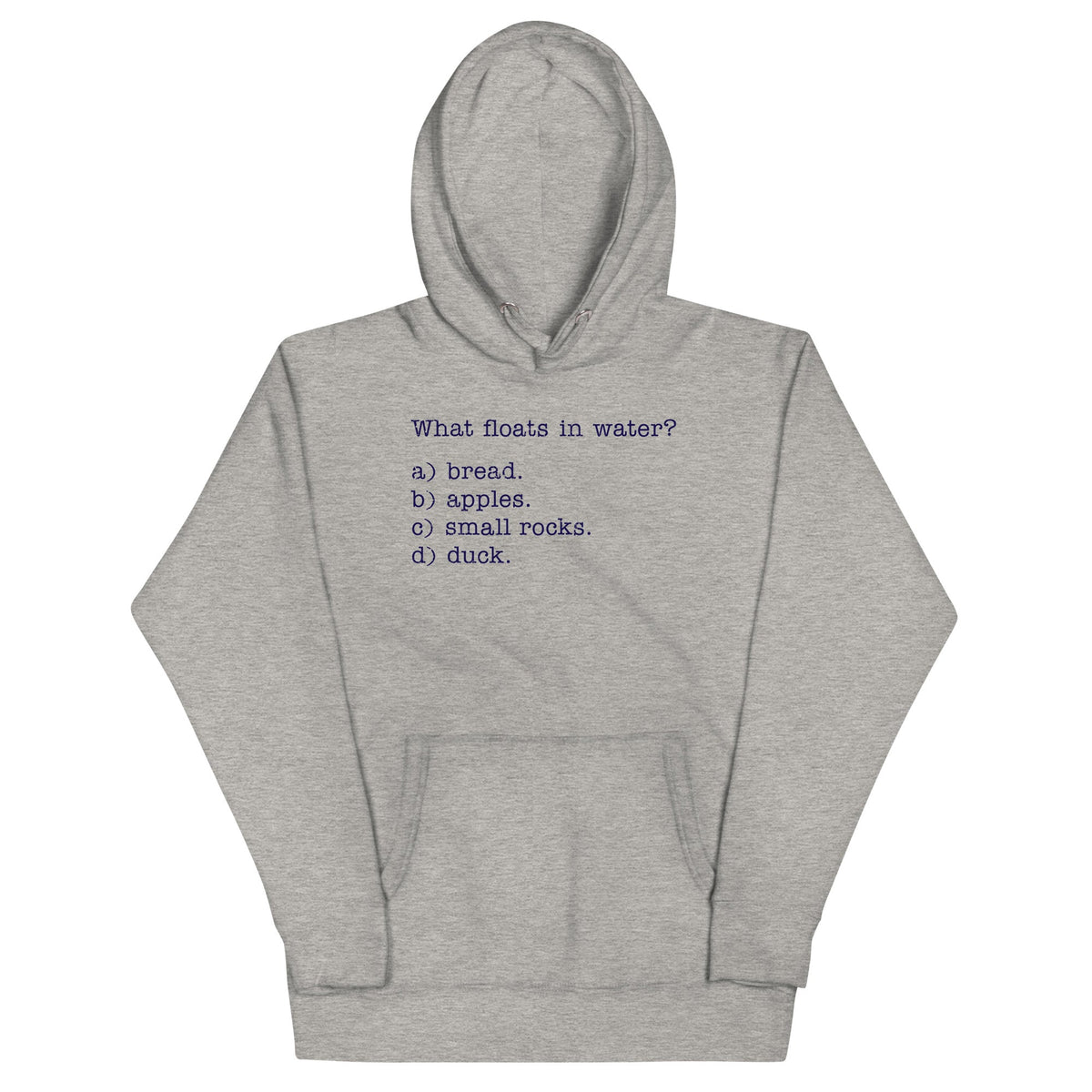 What Floats In Water? Unisex Hoodie product image 1