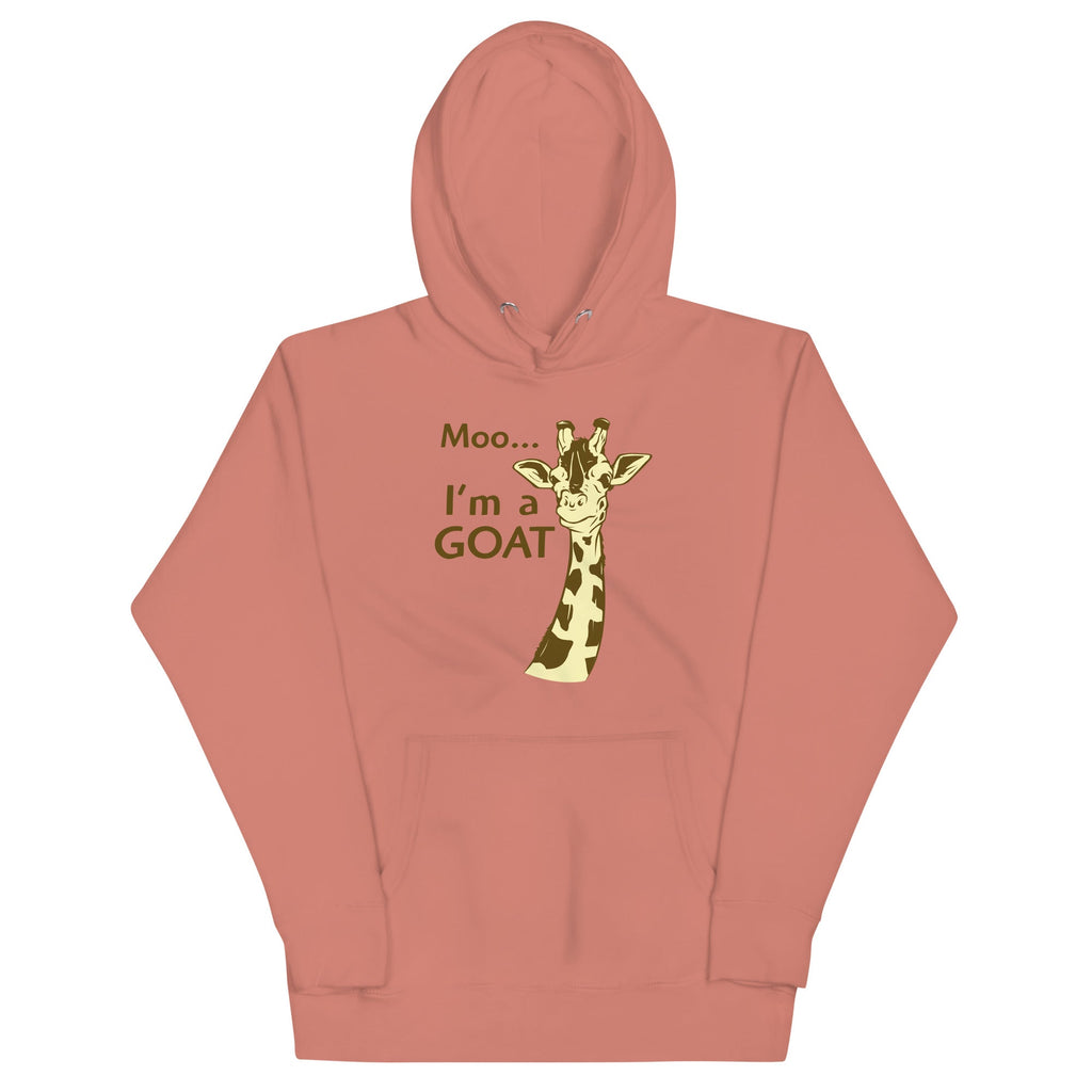 Moo, I'm A Goat Unisex Hoodie product image 3