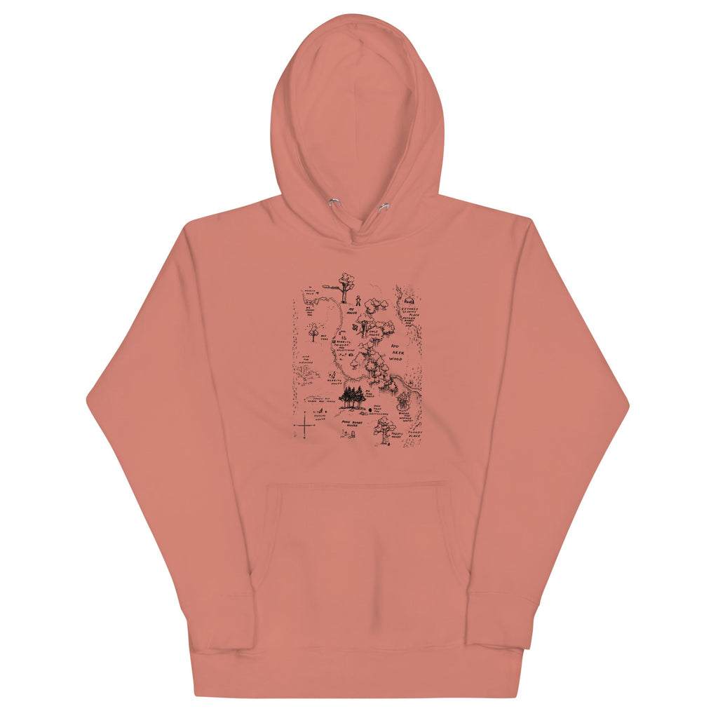 100 Acre Map Unisex Hoodie product image 2
