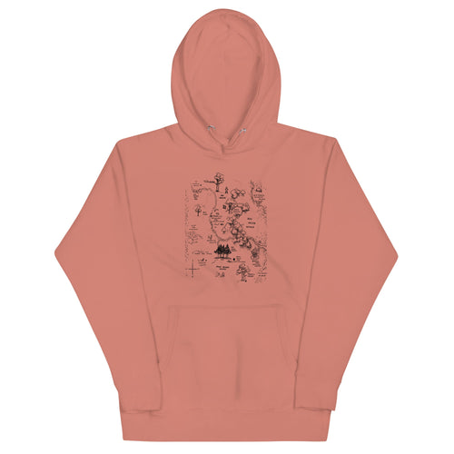100 Acre Map Unisex Hoodie product image 2