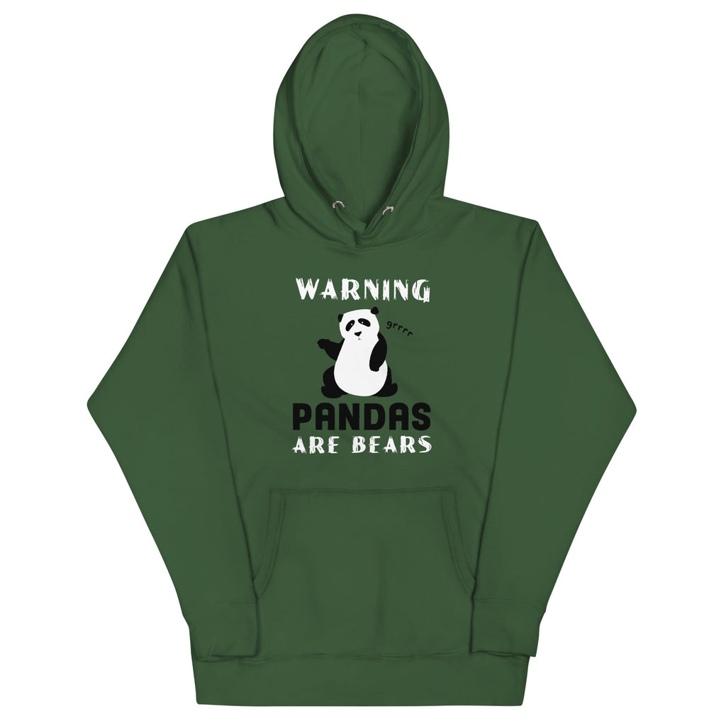 Warning, Pandas Are Bears Unisex Hoodie product image 3