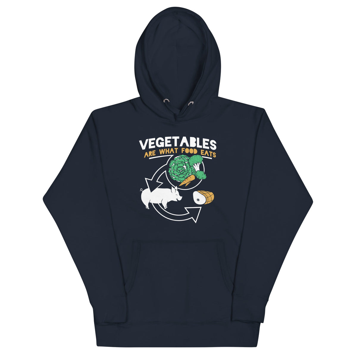Vegetables Are What Food Eats Unisex Hoodie product image 2