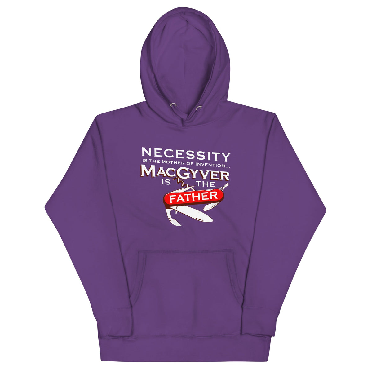 Necessity Is The Mother Unisex Hoodie product image 4