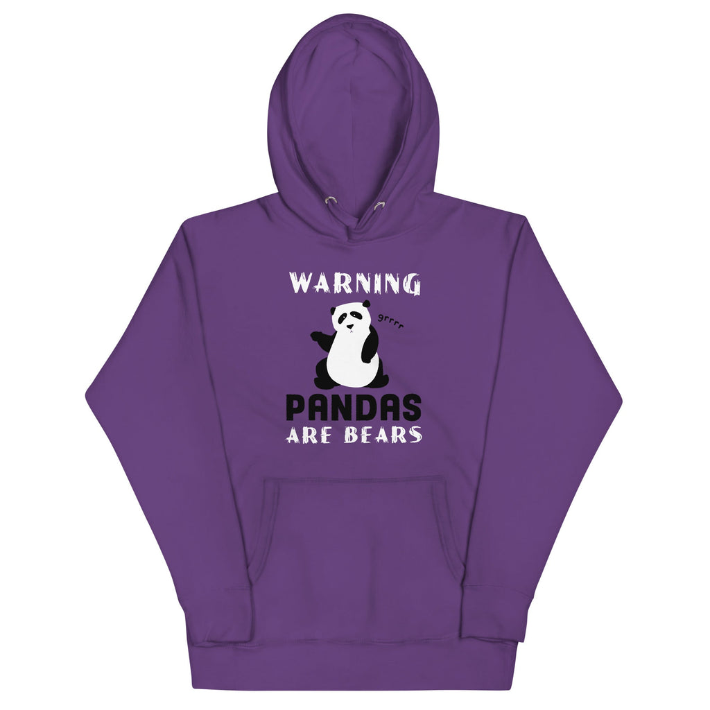 Warning, Pandas Are Bears Unisex Hoodie product image 2