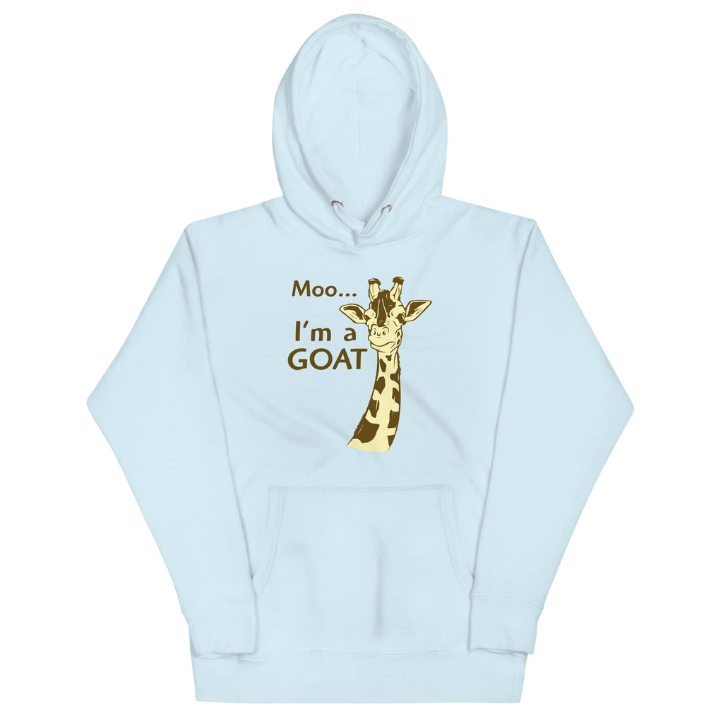 Moo, I'm A Goat Unisex Hoodie product image 1