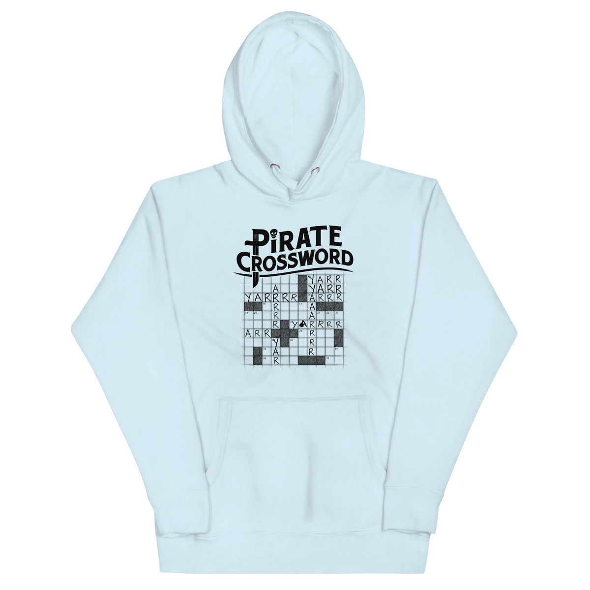 Pirate Crossword Unisex Hoodie product image 3