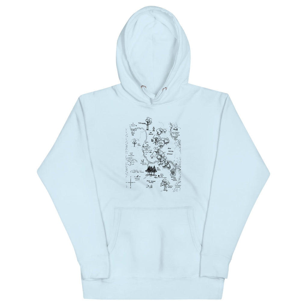 100 Acre Map Unisex Hoodie product image 3