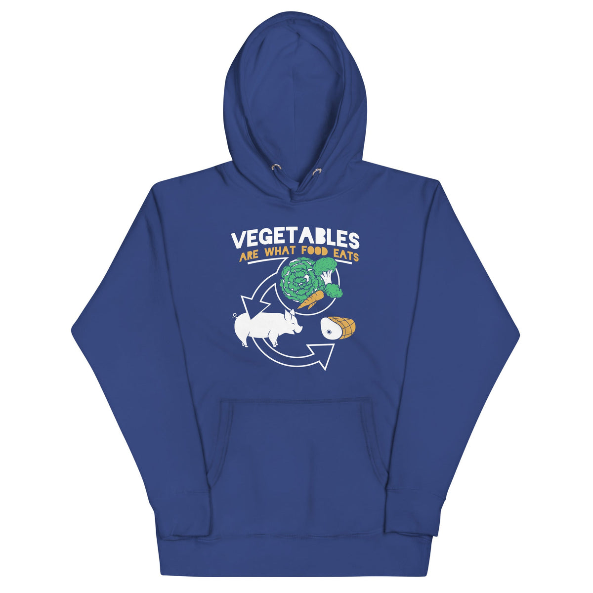 Vegetables Are What Food Eats Unisex Hoodie product image 4