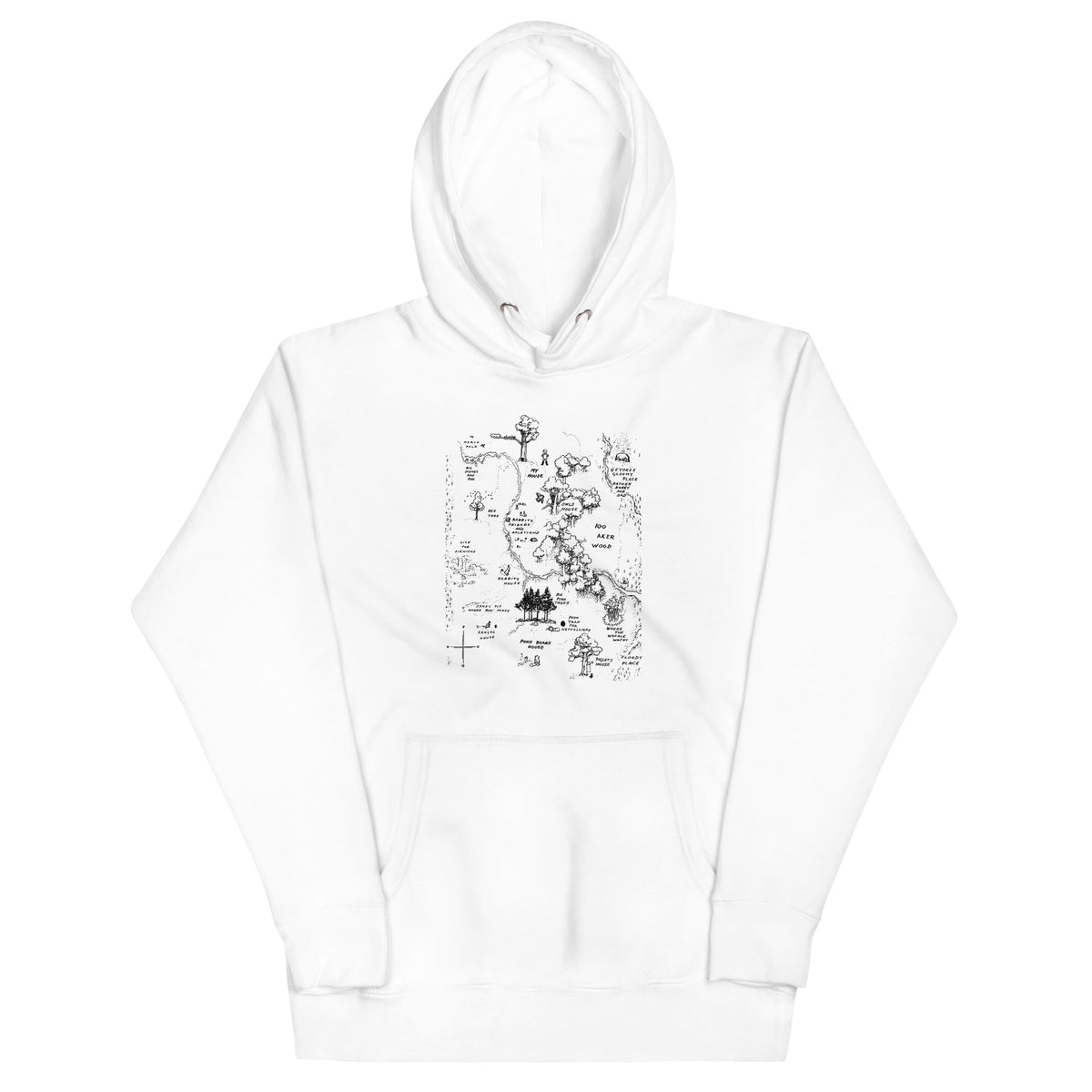 100 Acre Map Unisex Hoodie product image 4