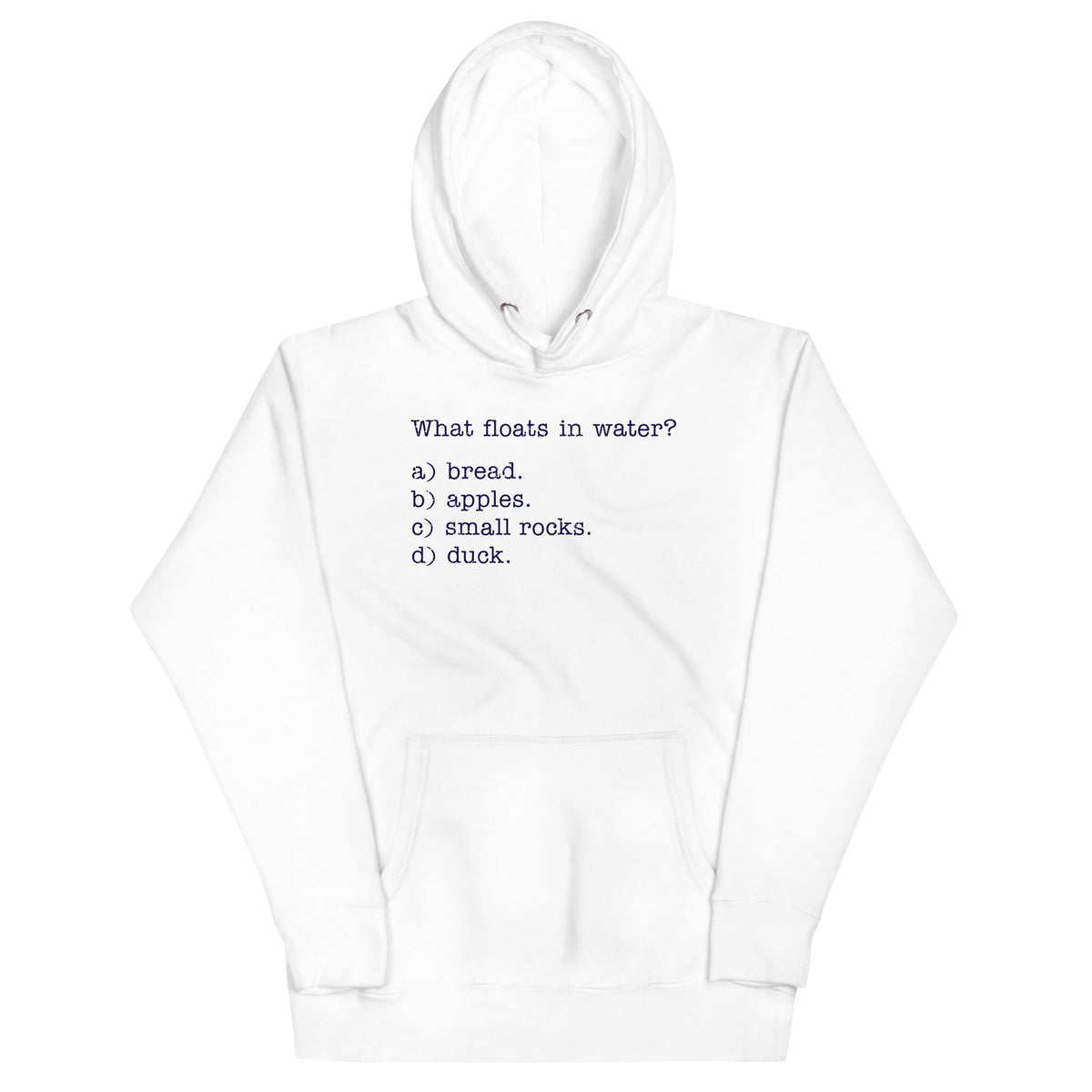 What Floats In Water? Unisex Hoodie product image 4