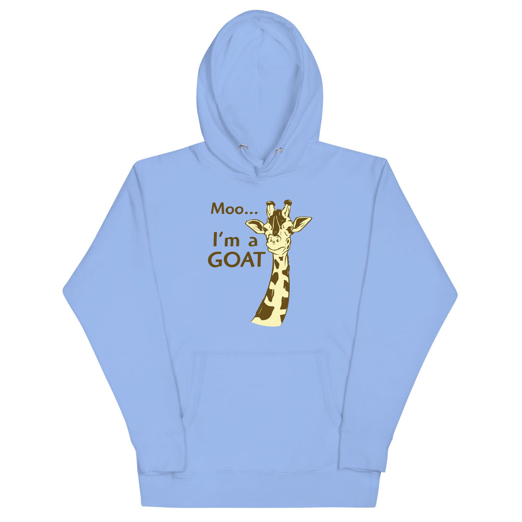 Moo, I'm A Goat Unisex Hoodie product image 5
