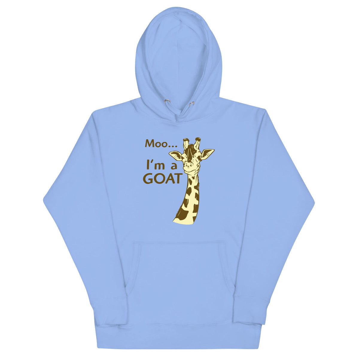 Moo, I'm A Goat Unisex Hoodie product image 5