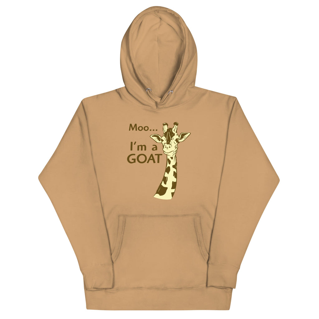Moo, I'm A Goat Unisex Hoodie product image 4