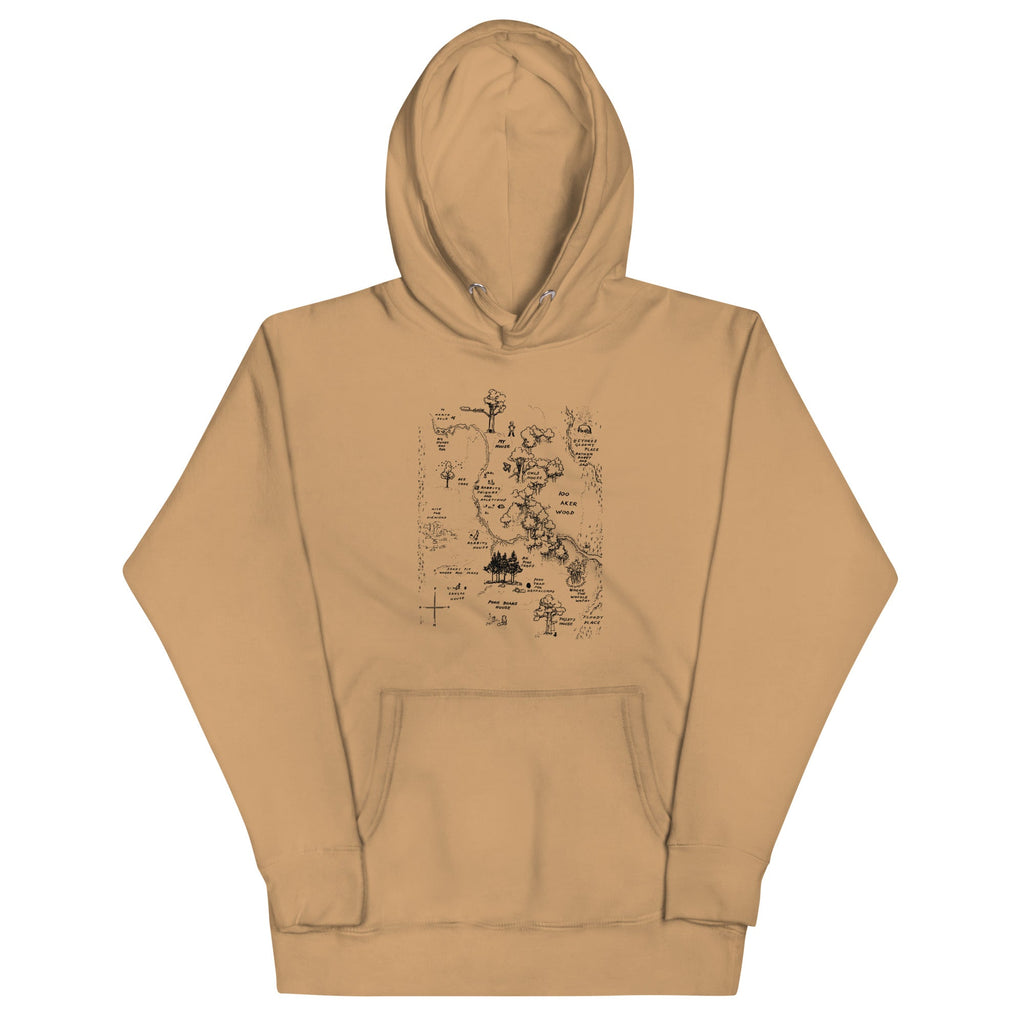 100 Acre Map Unisex Hoodie product image 5