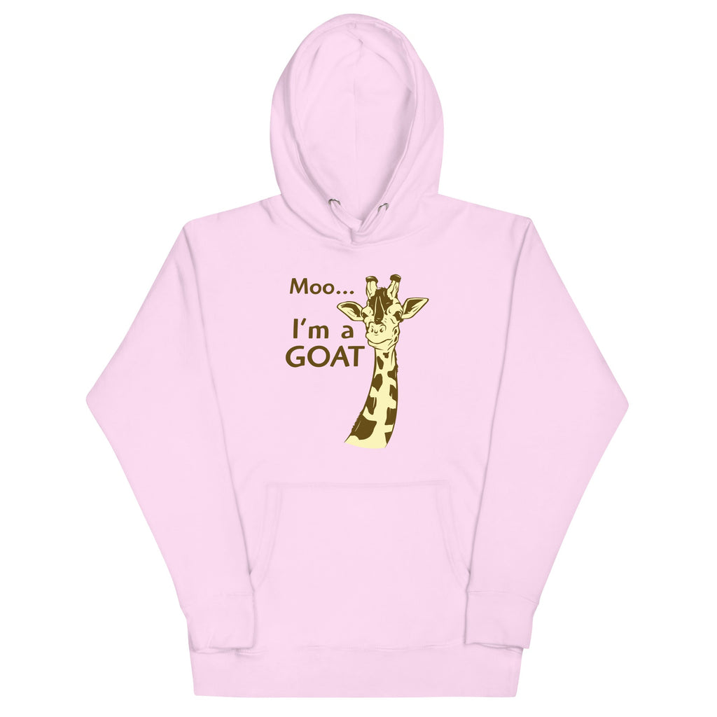 Moo, I'm A Goat Unisex Hoodie product image 7