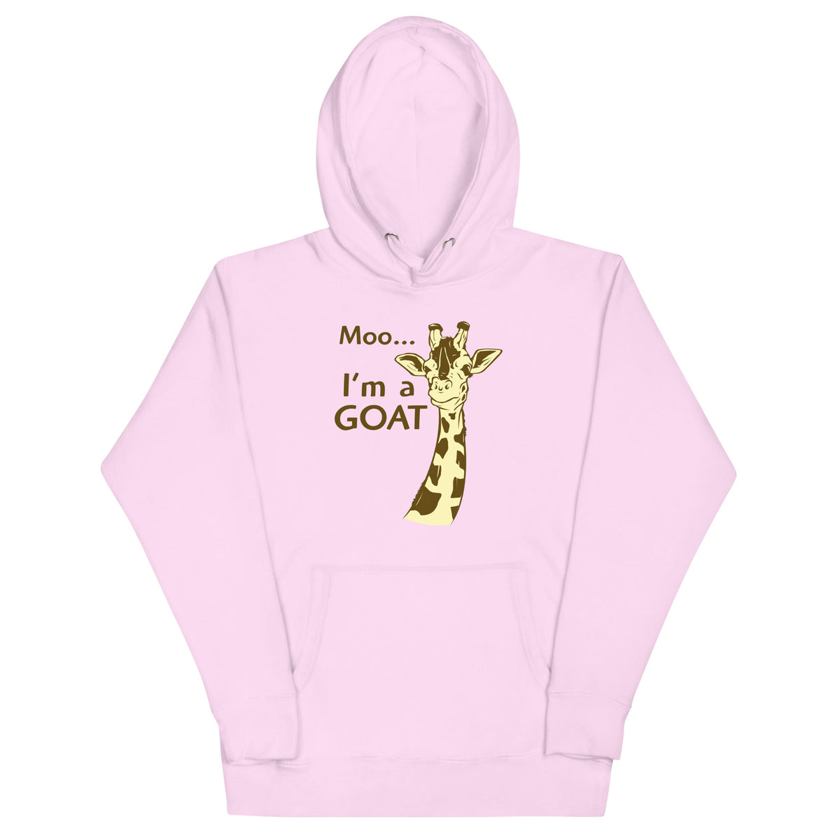 Moo, I'm A Goat Unisex Hoodie product image 7