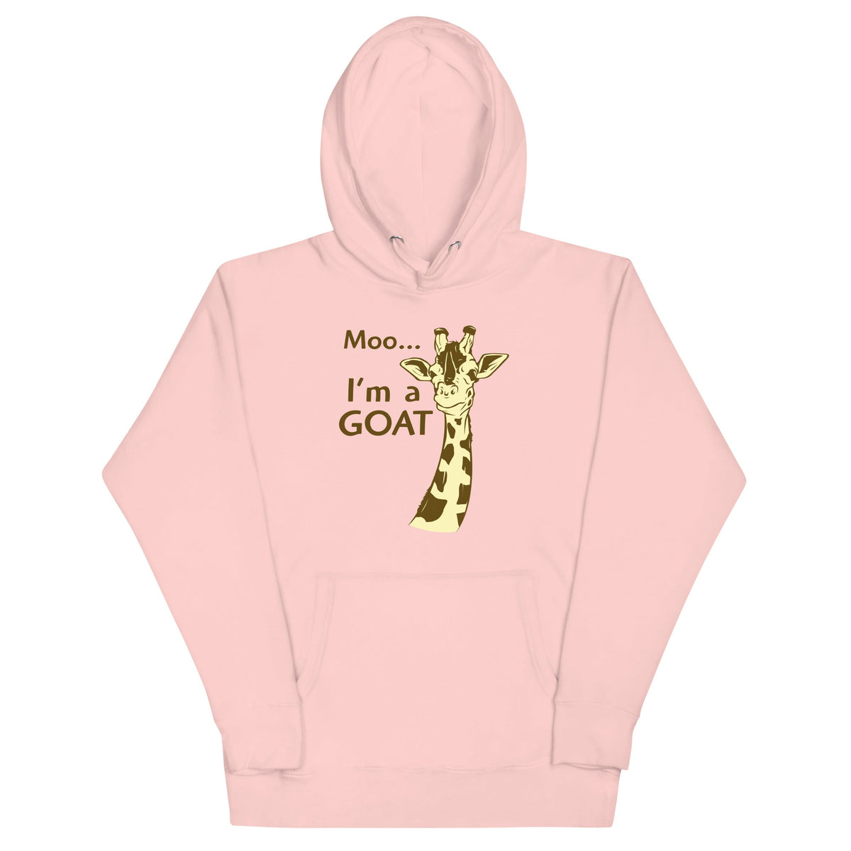 Moo, I'm A Goat Unisex Hoodie product image 6