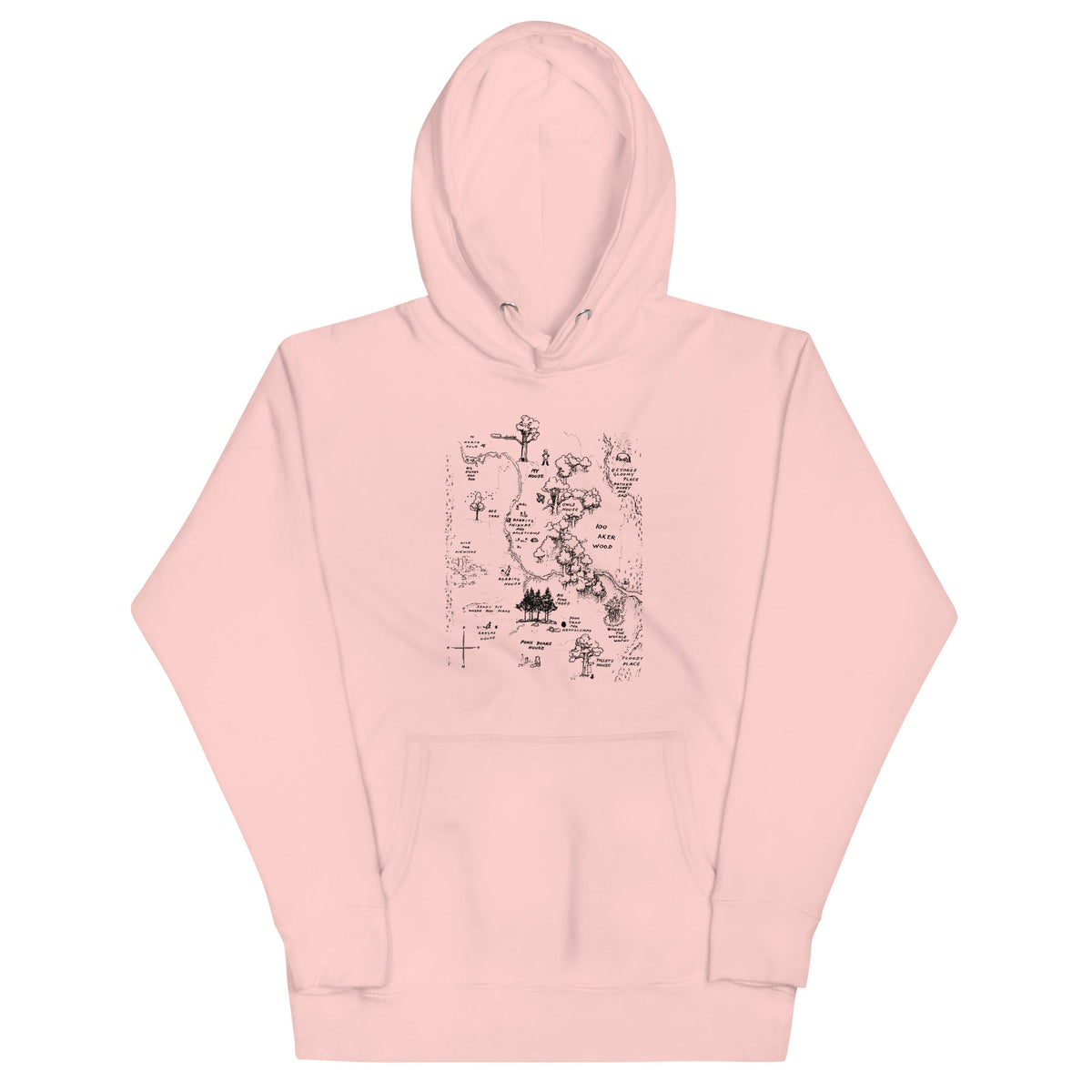 100 Acre Map Unisex Hoodie product image 7