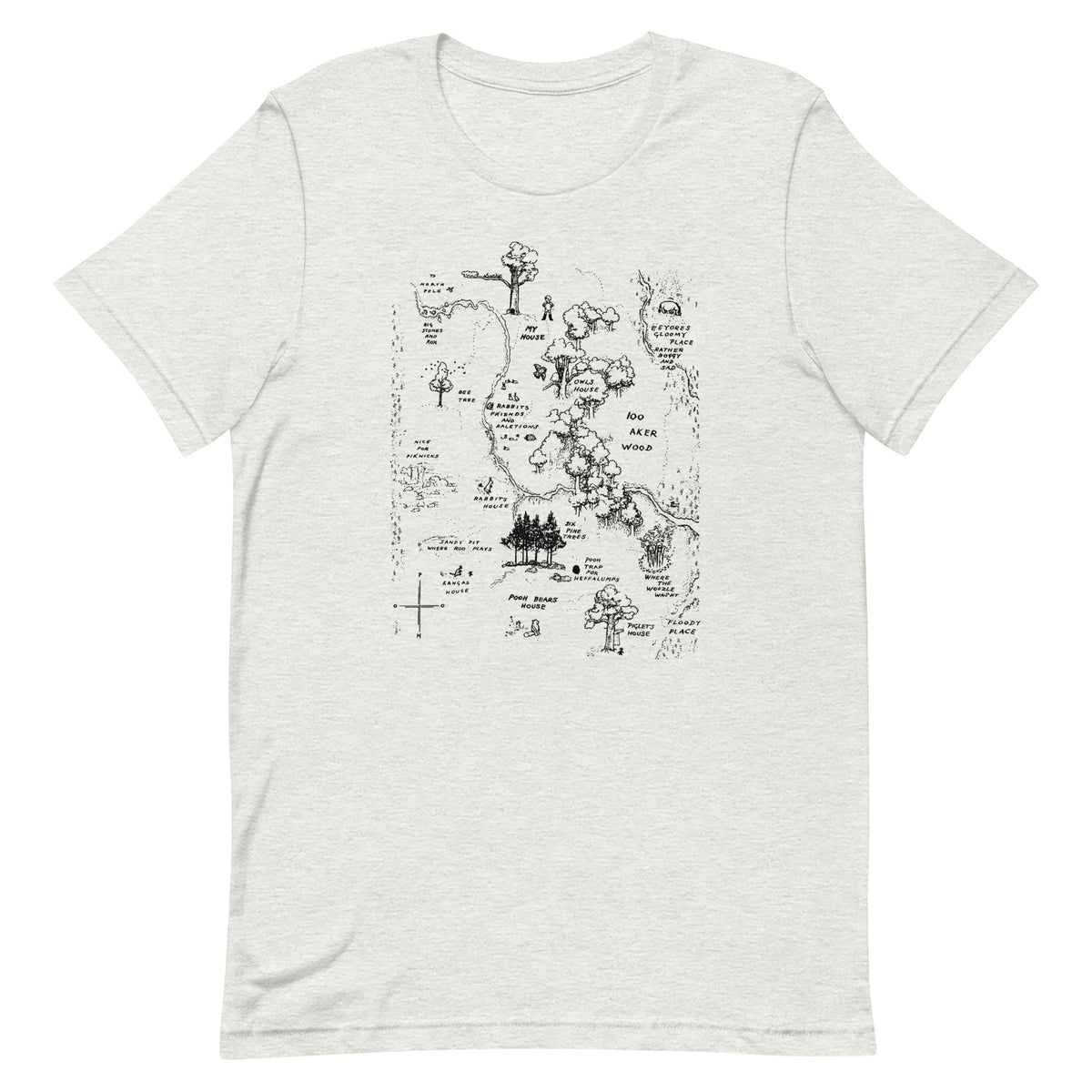 100 Acre Map Men's Signature Tee product image 1