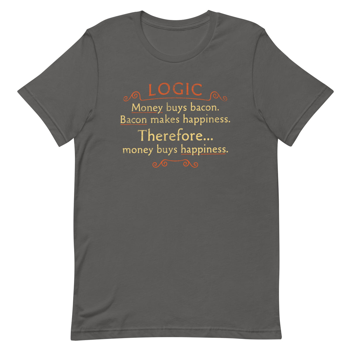 Money Buys Happiness Men's Signature Tee product image 4
