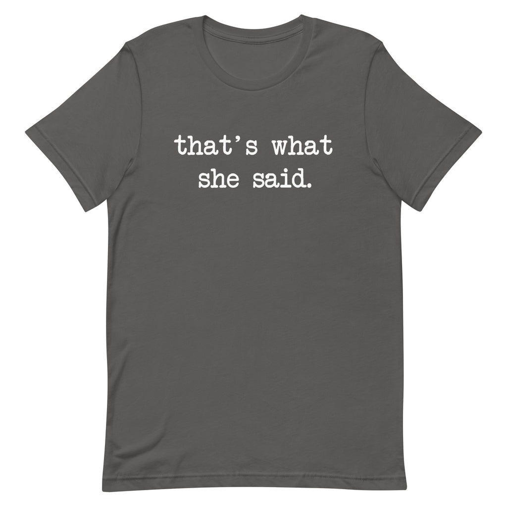 That's What She Said Men's Signature Tee product image 5