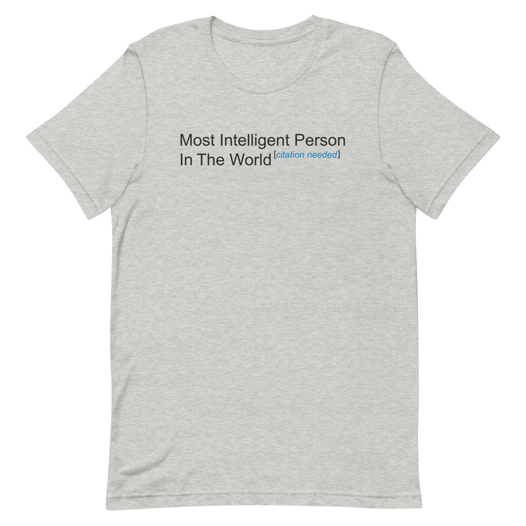 Most Intelligent Person in the World Citation Needed Men's product image 2