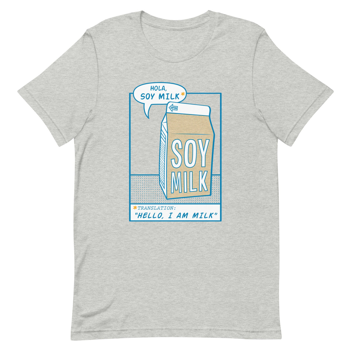 Hola, Soy Milk Men's Signature Tee product image 2