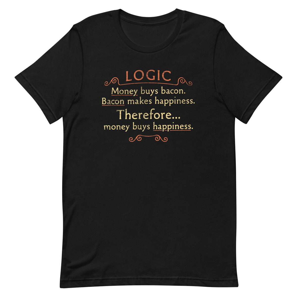 Money Buys Happiness Men's Signature Tee product image 1