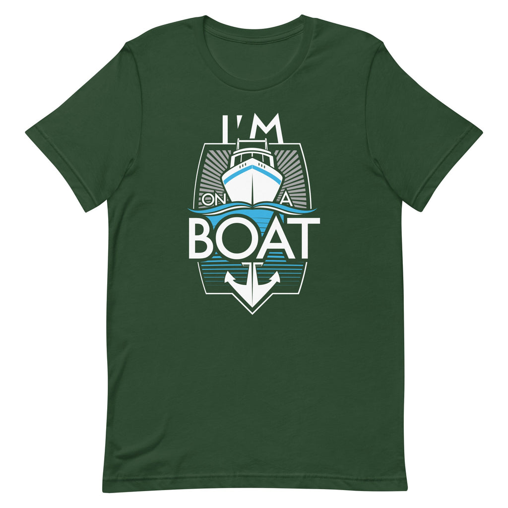 I'm On A Boat Men's Signature Tee product image 4