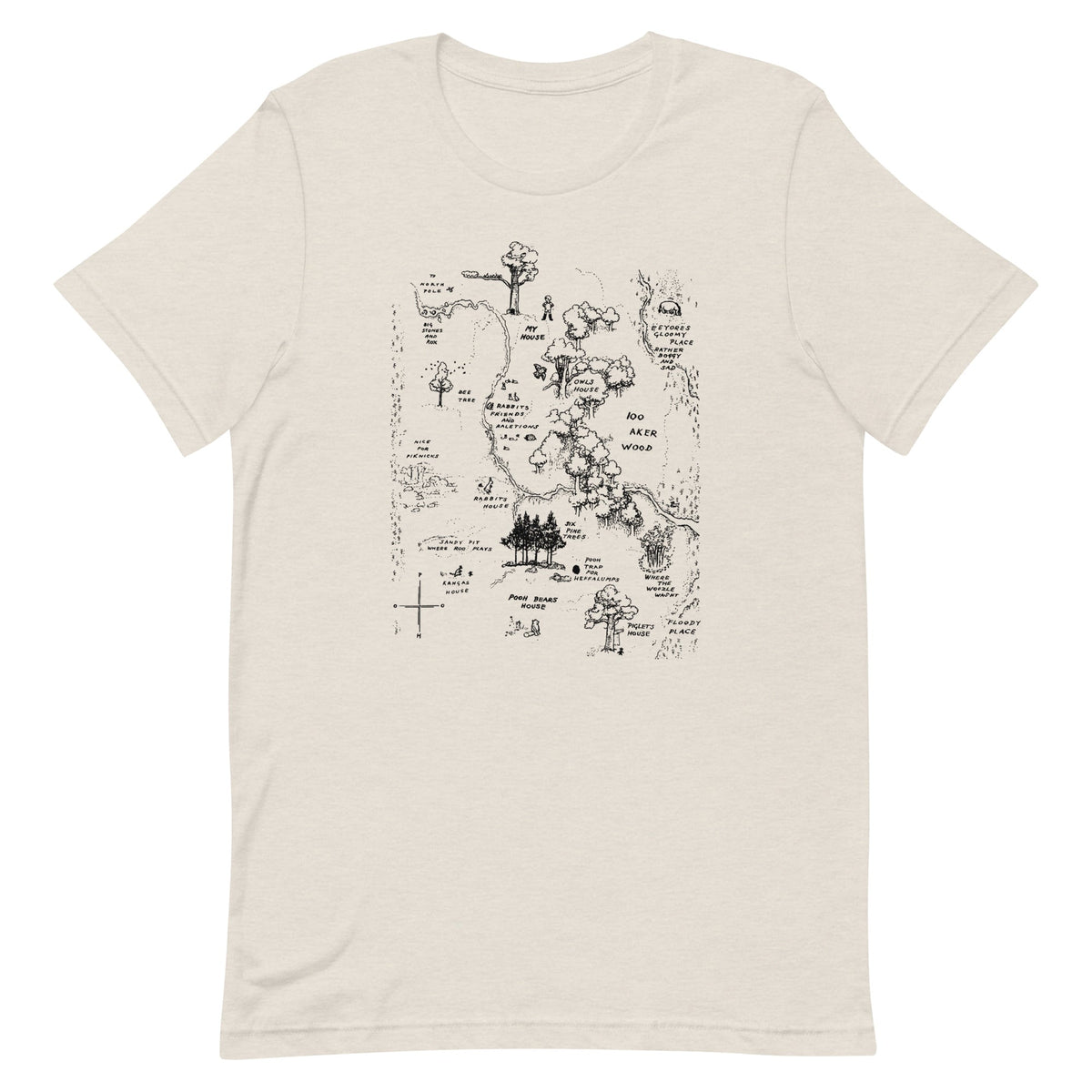 100 Acre Map Men's Signature Tee product image 5