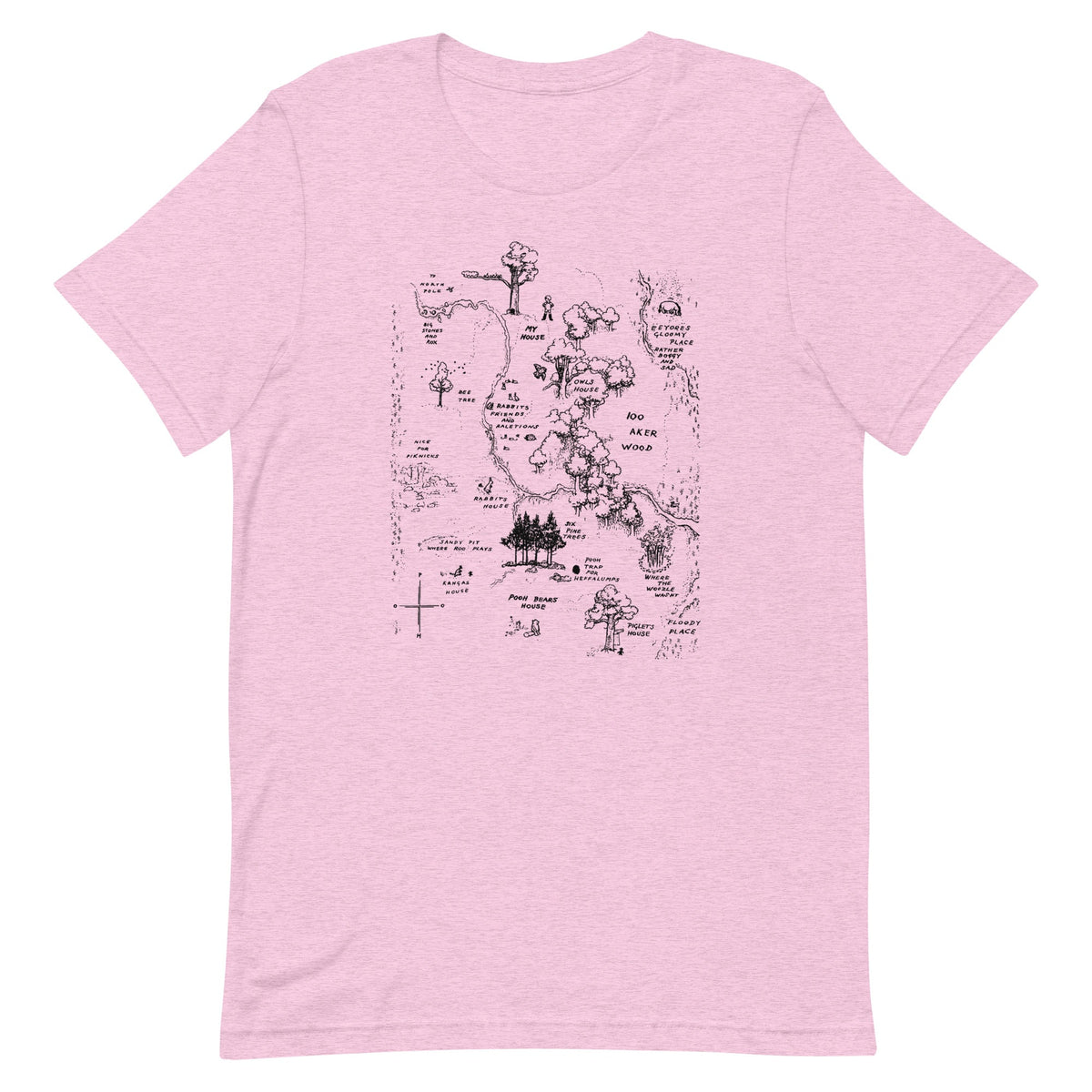 100 Acre Map Men's Signature Tee product image 2