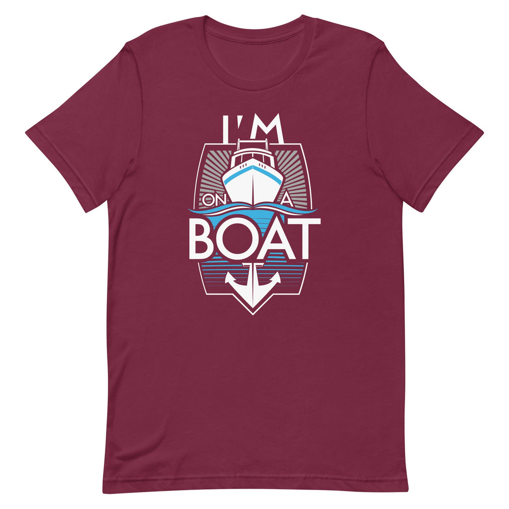 I'm On A Boat Men's Signature Tee product image 3