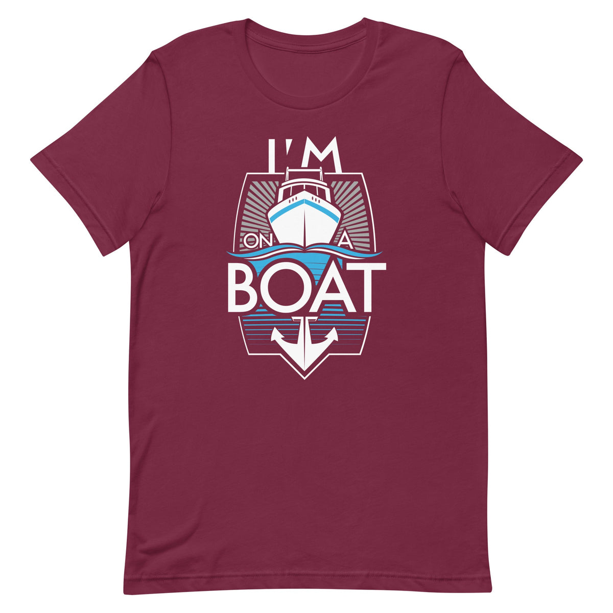 I'm On A Boat Men's Signature Tee product image 3