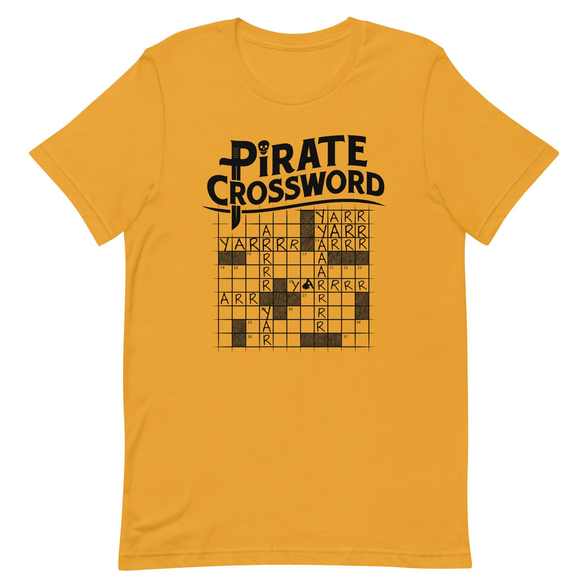 Pirate Crossword Men's Signature Tee product image 3