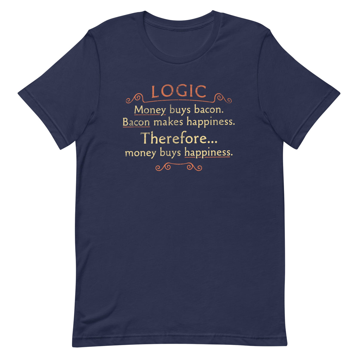 Money Buys Happiness Men's Signature Tee product image 2