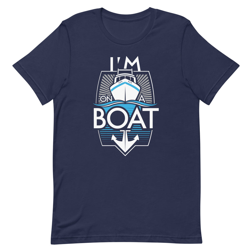I'm On A Boat Men's Signature Tee product image 2