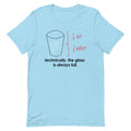 Technically, The Glass Is Always Full Men's Signature Tee product image 1
