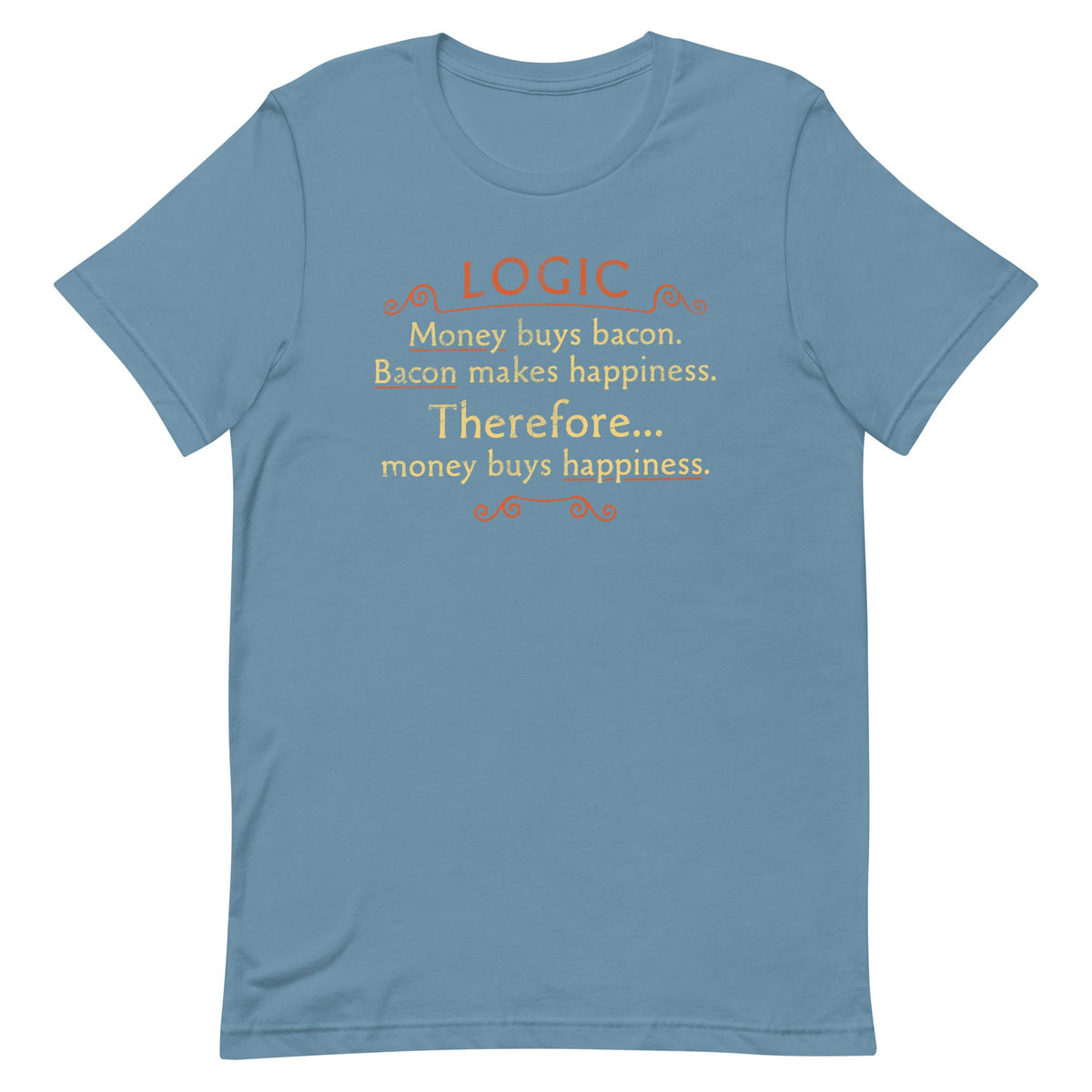 Money Buys Happiness Men's Signature Tee product image 6