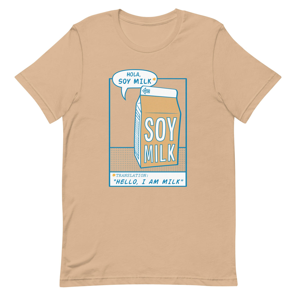 Hola, Soy Milk Men's Signature Tee product image 4