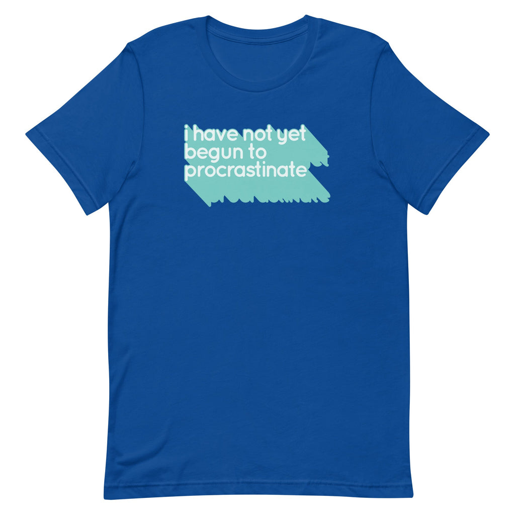 Not Begun To Procrastinate Men's Signature Tee product image 3