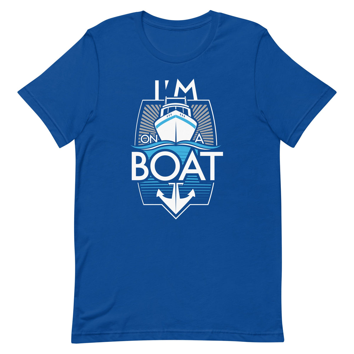 I'm On A Boat Men's Signature Tee product image 5