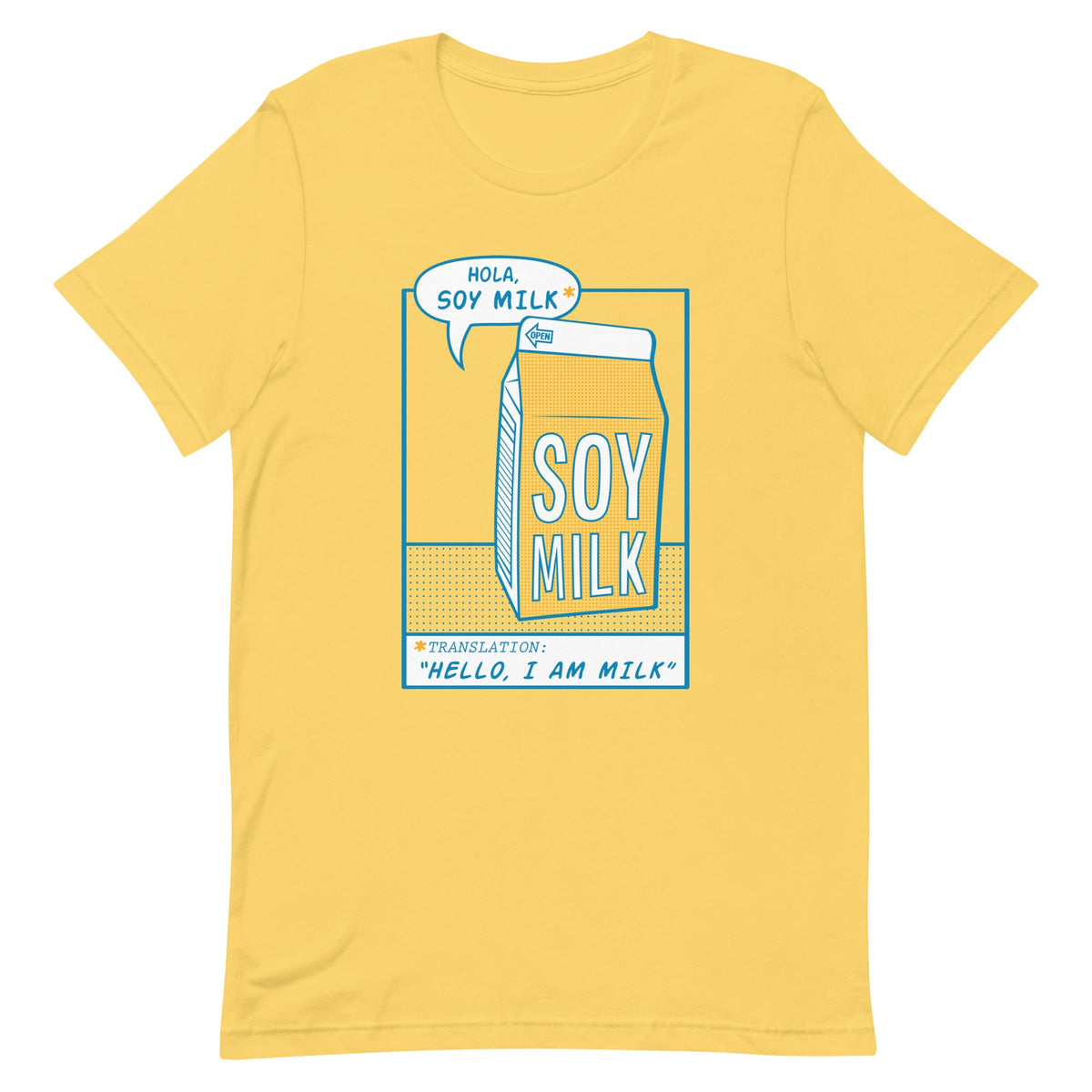 Hola, Soy Milk Men's Signature Tee product image 3