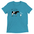 Milk, I am your father Men's Tri-Blend Tee product image 1