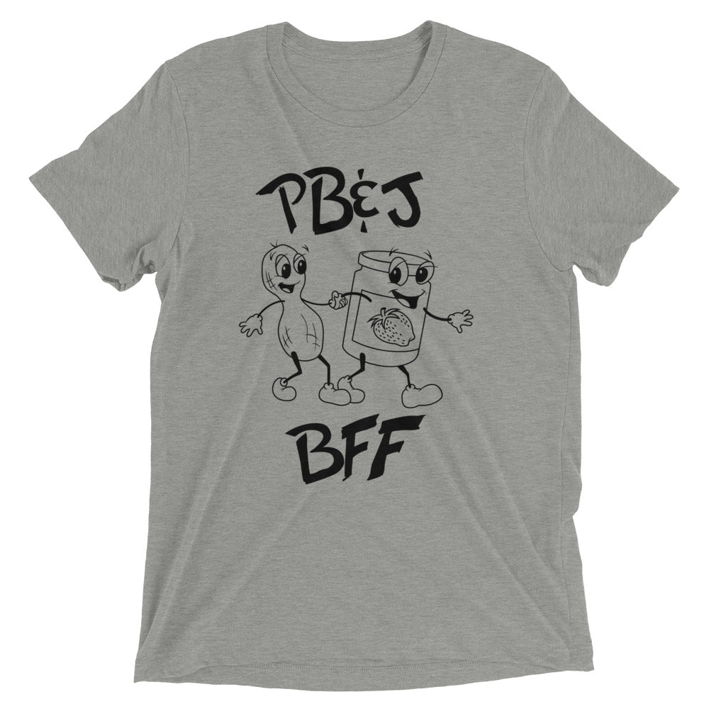 Peanut Butter And Jelly - BFF Men's Tri-Blend Tee product image 4