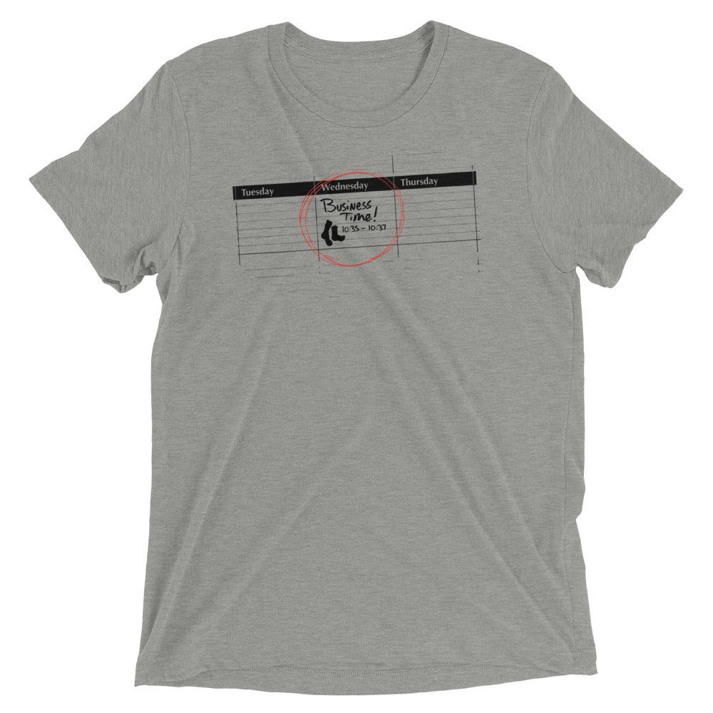 It's Business Time Men's Tri-Blend Tee product image 4