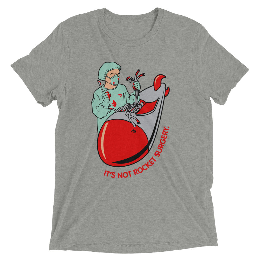 It's Not Rocket Surgery Men's Tri-Blend Tee product image 1